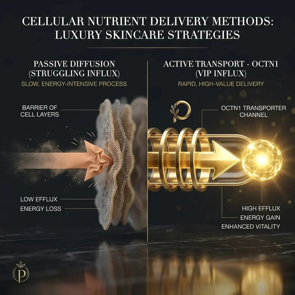 The OCTN1 Transporter: Why 90% of Antioxidants Become "Expensive Pee" NyxSeren