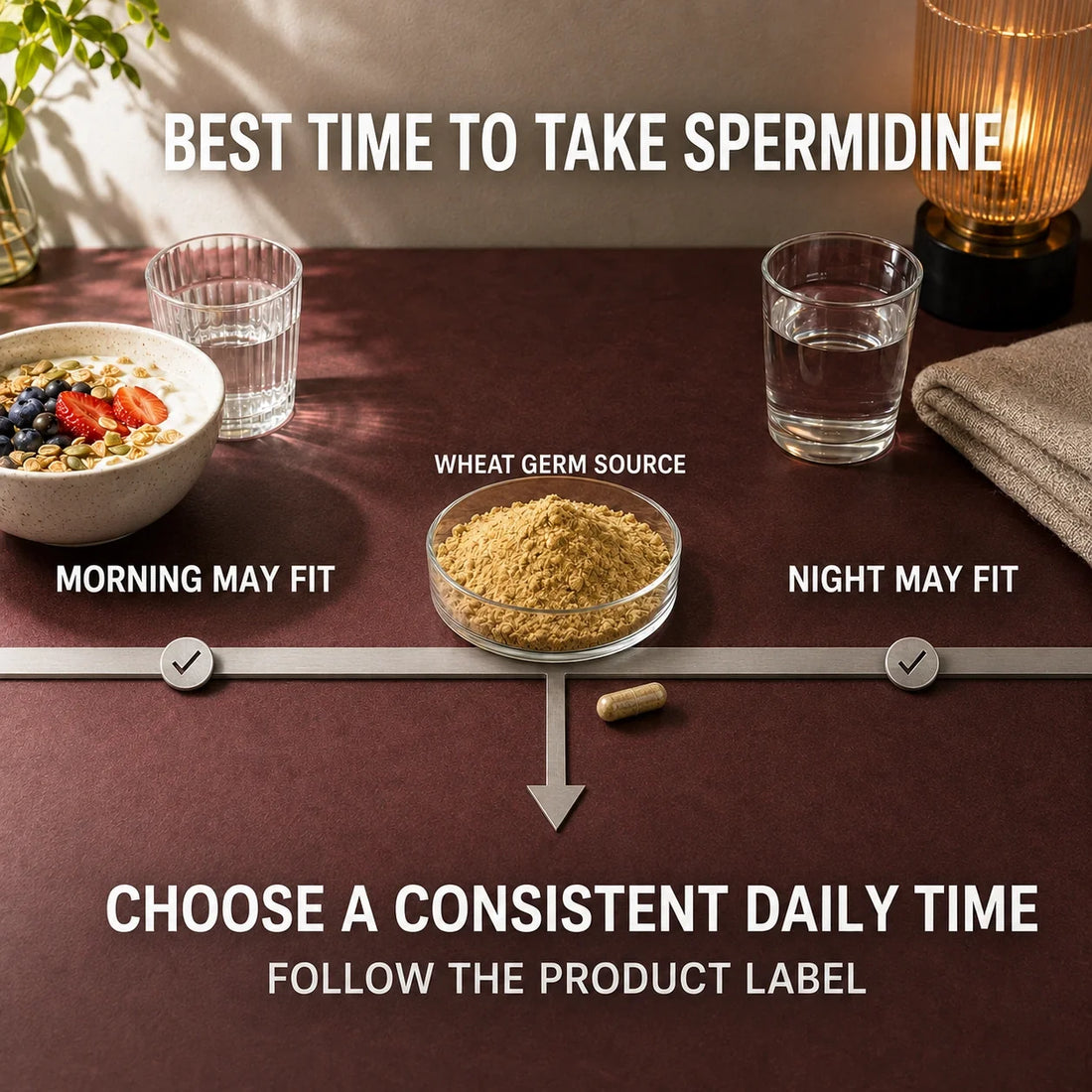 Best Time to Take Spermidine: Morning, Night, or With Food?