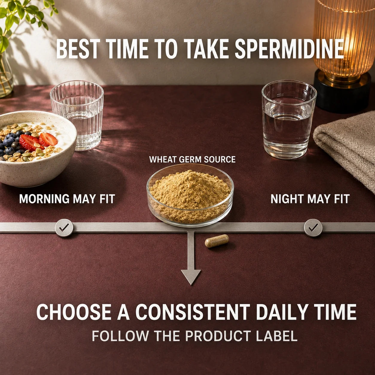 Best Time to Take Spermidine: Morning, Night, or With Food?