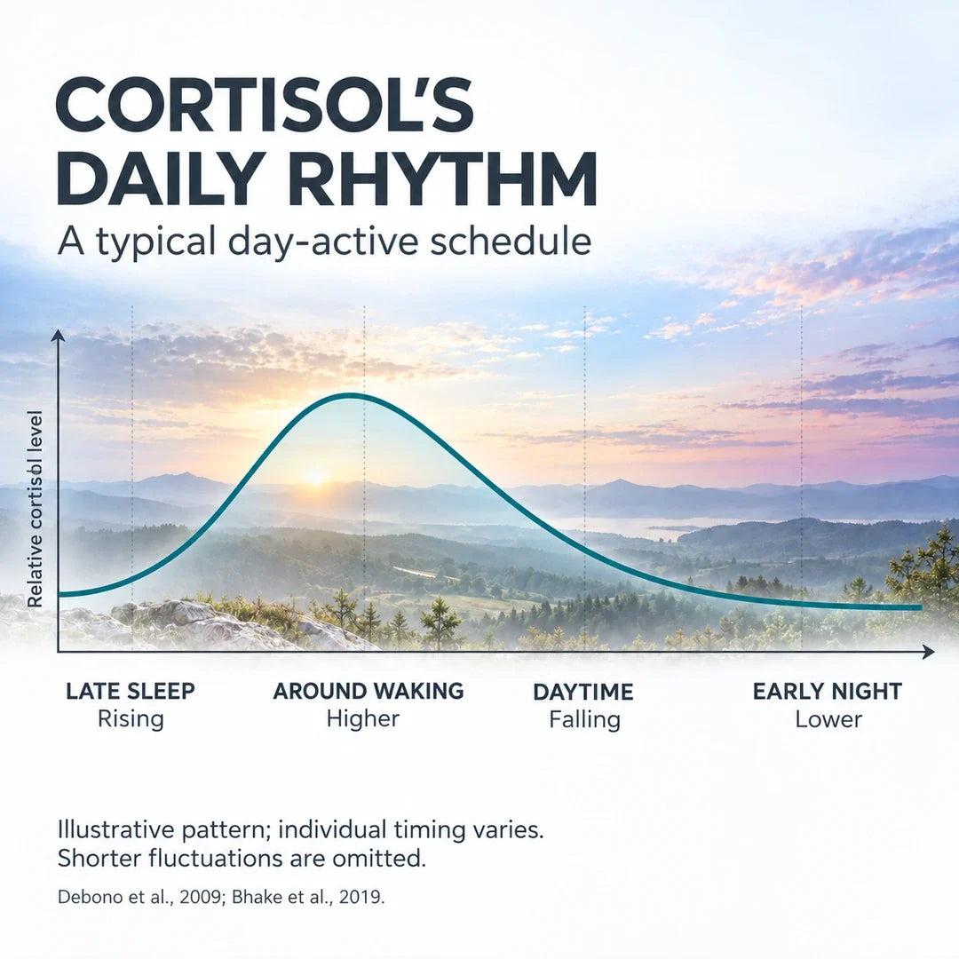 Cortisol Circadian Rhythm: How Levels Change Across 24 Hours NyxSeren