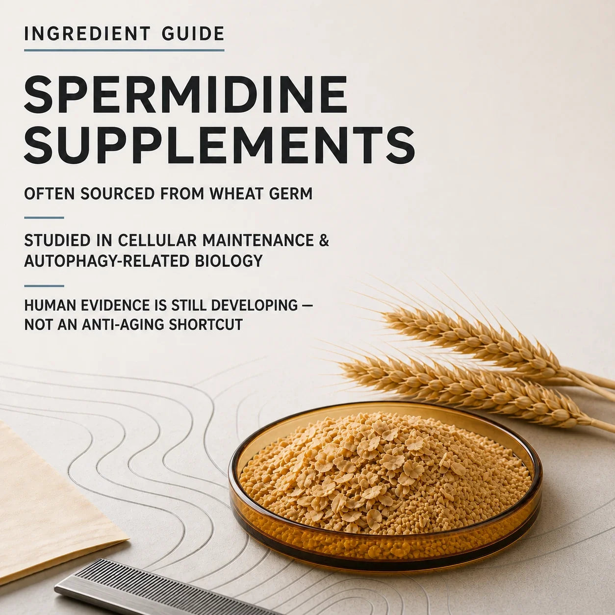 Spermidine Supplements: Benefits, Food Sources, and Nighttime Cellular Renewal Support